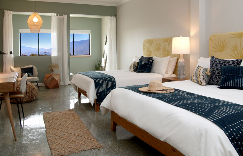 Spa Suite Guest Rooms at Azure Palm Hot Springs