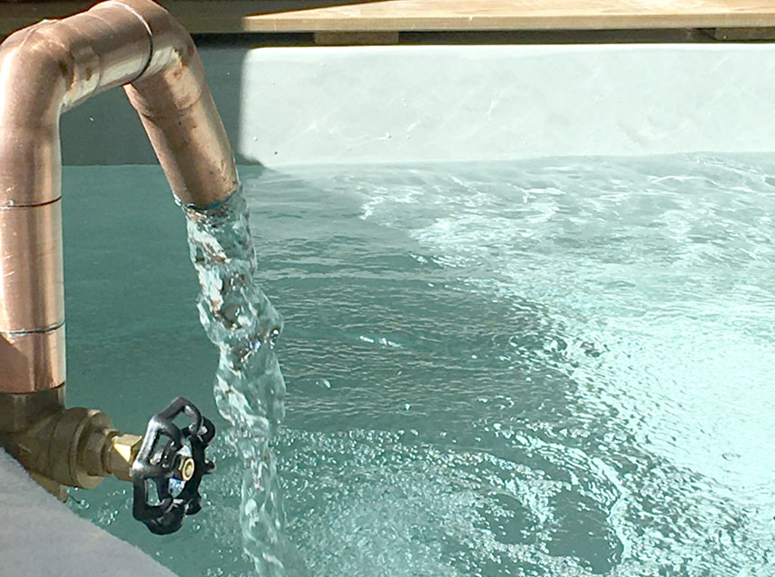 The Mineral Water at Azure Palm Hot Springs Resort