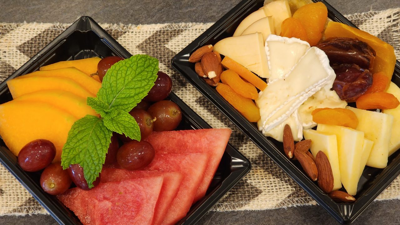 Fruit & Cheese Plate from Azure Palm Cafe